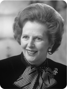 Margaret Thatcher MP (later Prime Minister of England)